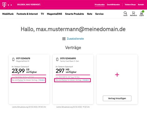 telekom mein kundencenter.